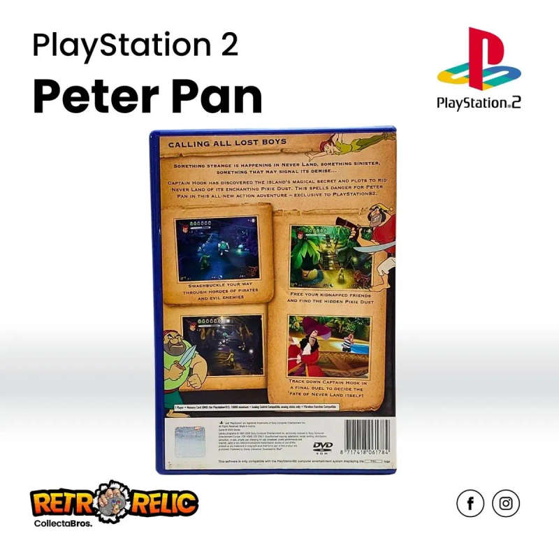 Disneys Peter Pan  The Legend of Never Land (PS2) videogame - Pre-Owned