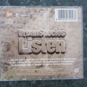Urban Species  Listen (CD)