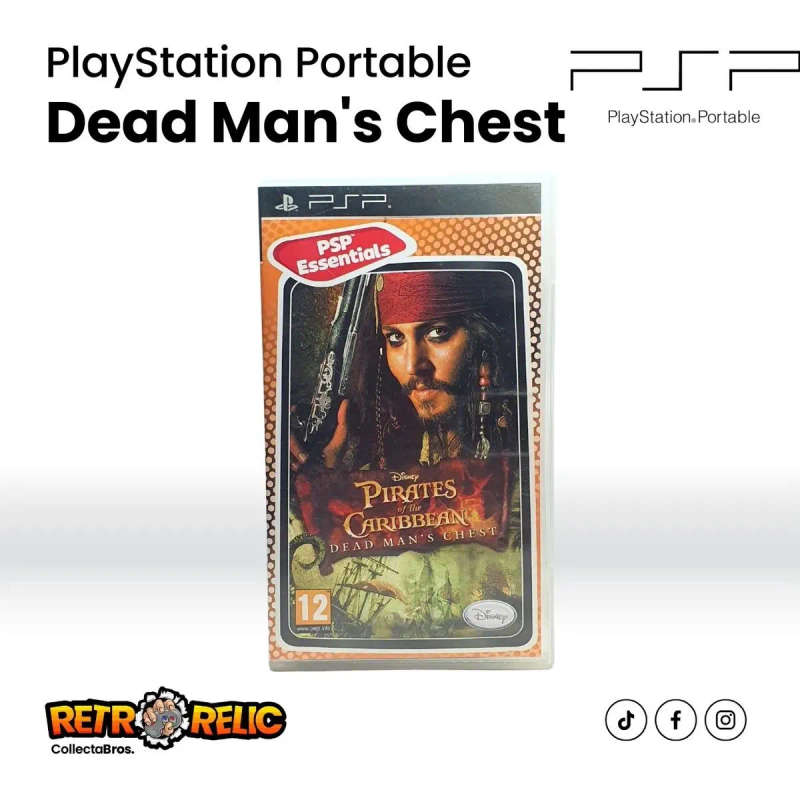 Pirates of the Caribbean Dead Mans Chest (PSP) videogame - Pre-Owned