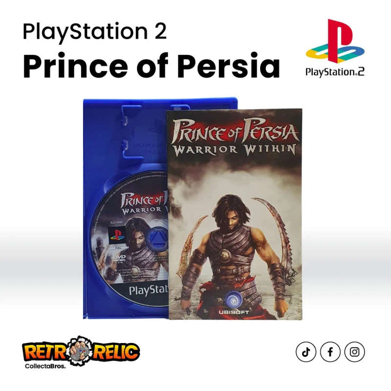 PlayStation Two  Prince of Persia Warrior Within (PS2) videogame - Pre-Owned