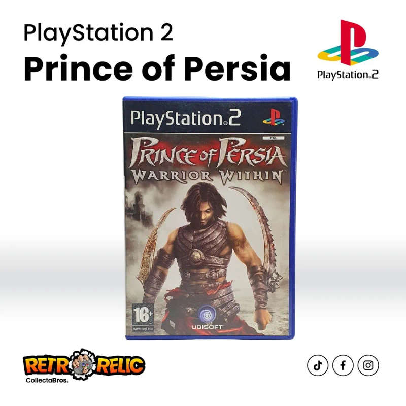 PlayStation Two  Prince of Persia Warrior Within (PS2) videogame - Pre-Owned