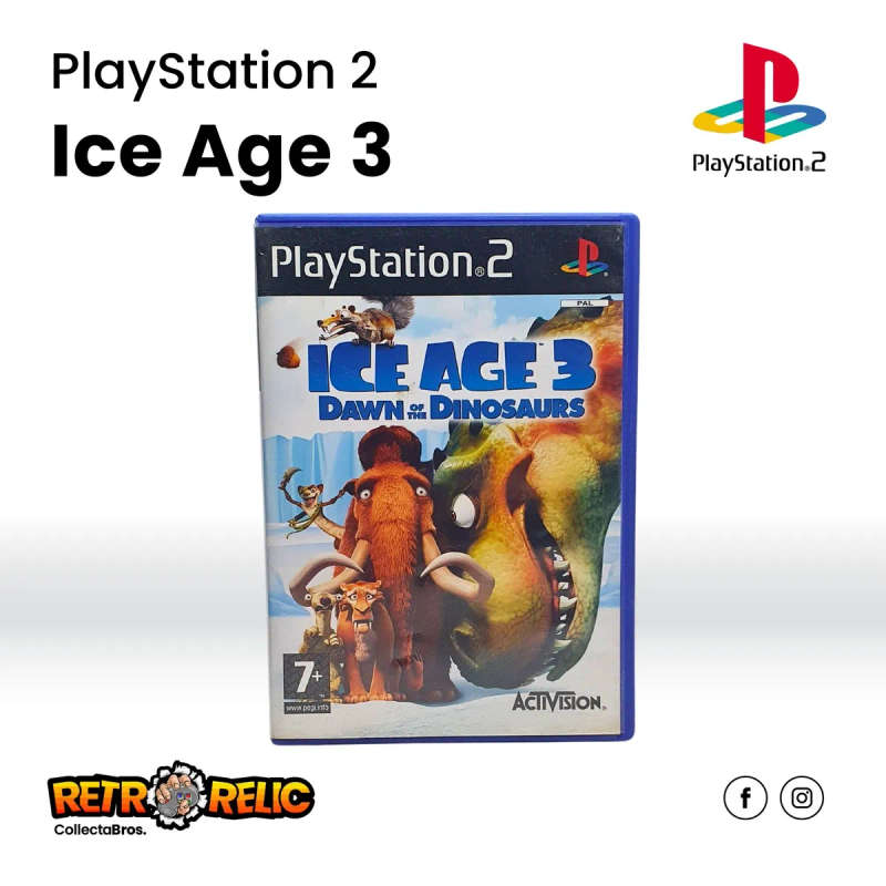 Ice Age 3: Dawn of the Dinosaurs PlayStation Two (PS2) videogame - Pre-Owned