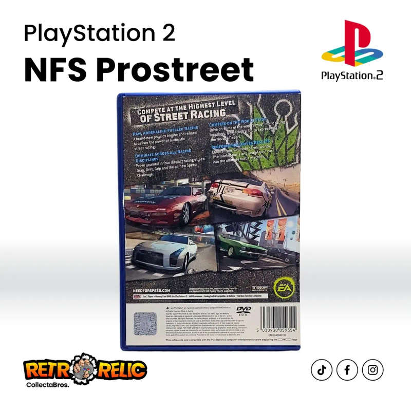 Need for Speed: Prostreet PS2 - Pre-Owned