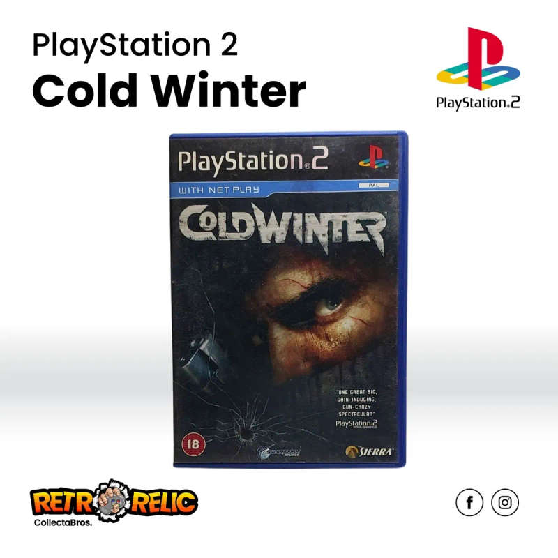 Cold Winter PlayStation Two (PS2) videogame