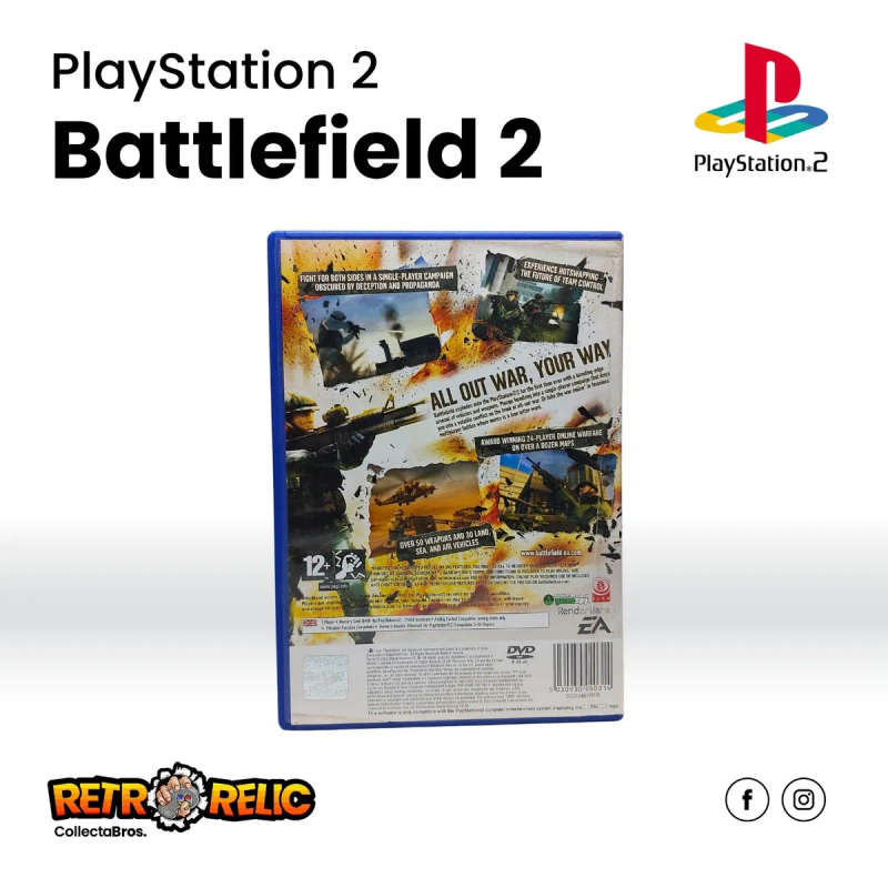Battlefield 2: Modern Combat PlayStation Two (PS2) video game - Pre-Owned