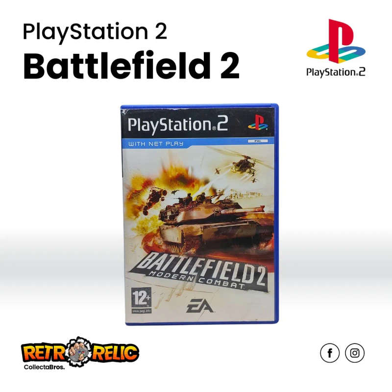 Battlefield 2: Modern Combat PlayStation Two (PS2) video game - Pre-Owned