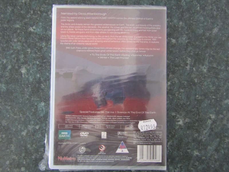 BBC Earth's - Frozen Planet The Complete Series (DVD)