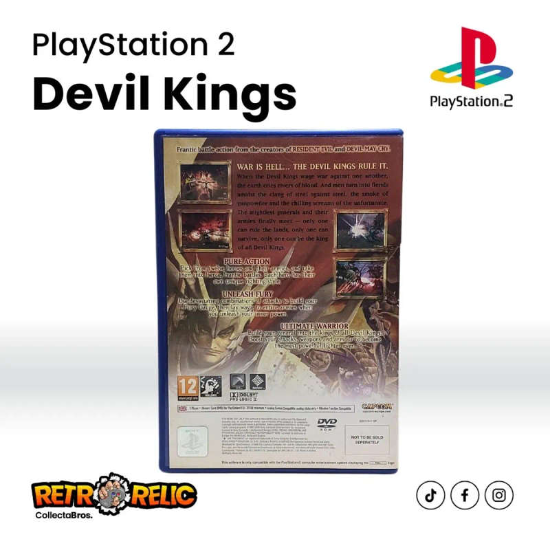 PlayStation Two  Devil Kings PS2 Videogame- Pre-Owned