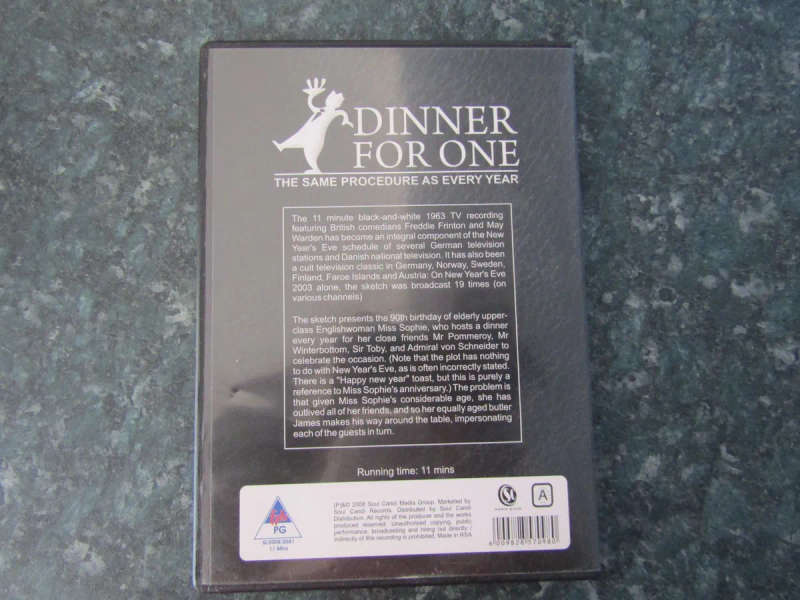 Dinner For One (DVD)