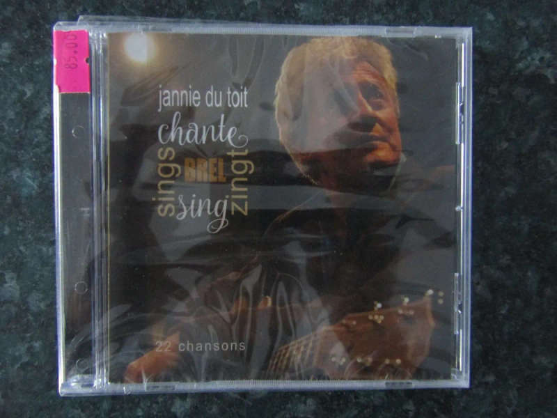 Jannie Du Toit  Jannie Du Toit Chante/Sing/Zingt/Sings BREL (CD)