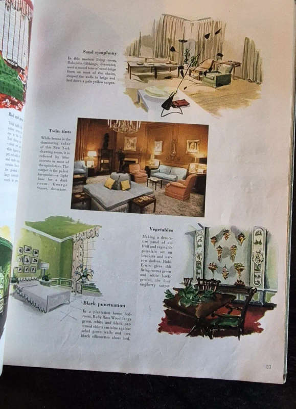 House & Gardens Complete Guide to Interior Decoration  edited by Richardson L. Wright