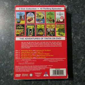 The Adventures Of Tintin (5 Disc Boxset) (DVD)