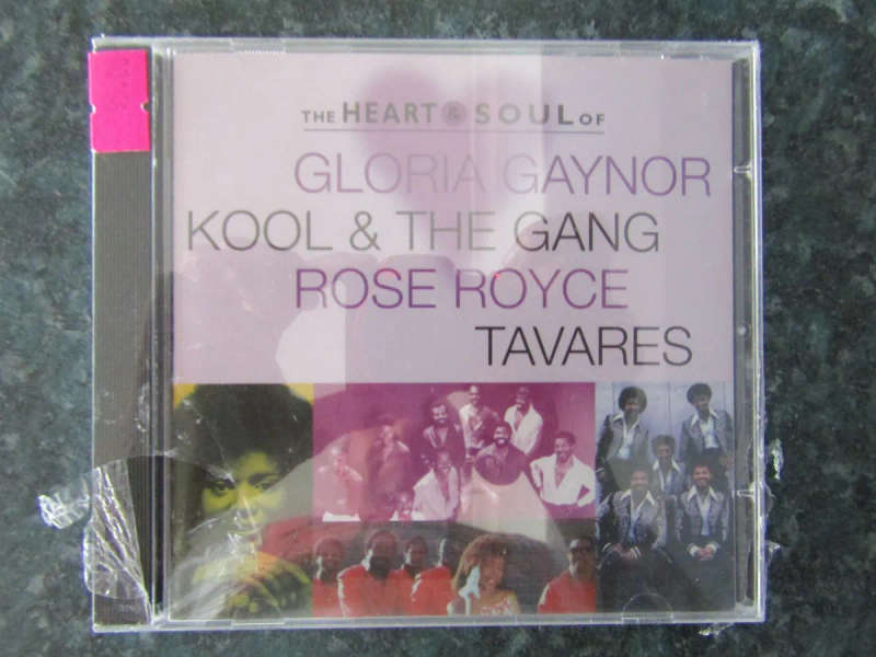 Various  The Heart & Soul Of Gloria Gaynor, Kool & The Gang, Rose Royce, Tavares (CD)