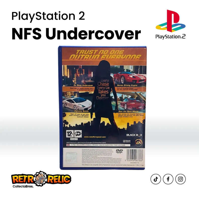 Need for Speed Undercover (PS2) video game - Pre-Owned