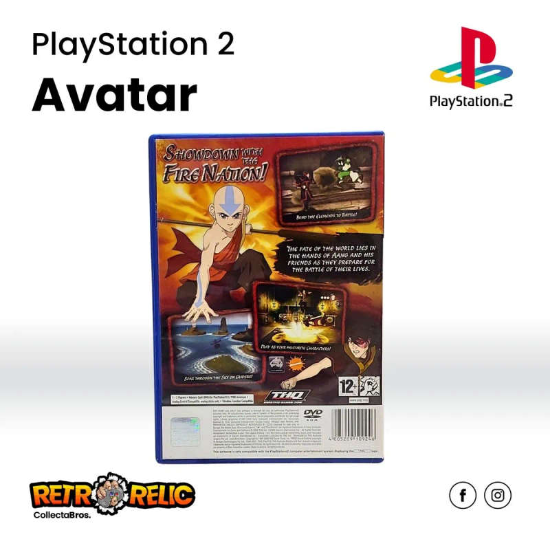 Avatar: the Legend of Aang  Into the Inferno (PS2) videogame - Pre-Owned