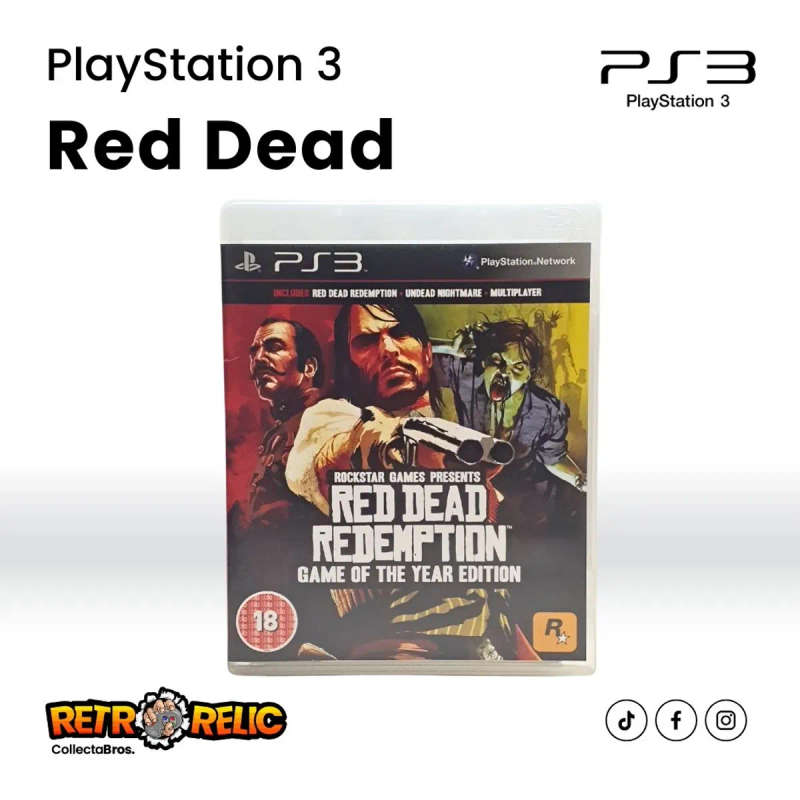 Red Dead Redemption Game of The Year (PS3) videogame - Pre-Owned