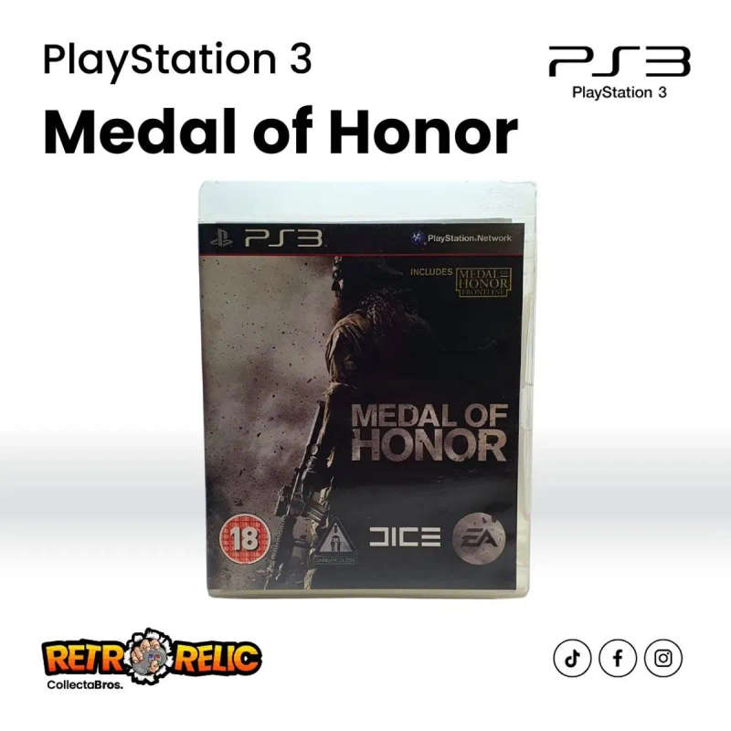 Medal of Honour (PS3) videogame TWO GAME COMBO - Pre-Owned