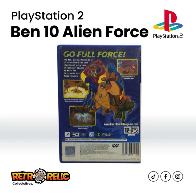 Ben 10 Alien Force (PS2) videogame - Pre-Owned