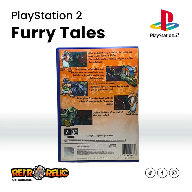 Furry Tales (PS2) videogame - Pre-Owned