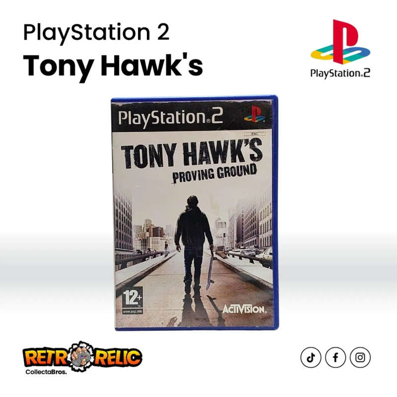 Tony Hawk's Proving Ground PS2 Videogame- Pre-Owned