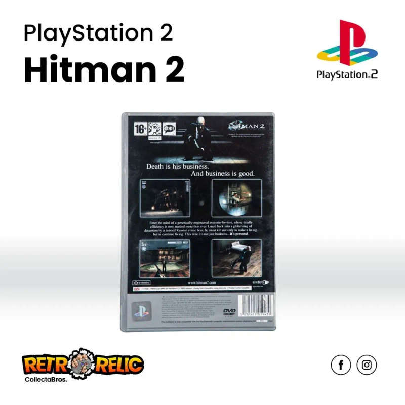 Hitman 2 Silent Assassin Platinum (PS2) videogame - Pre-Owned