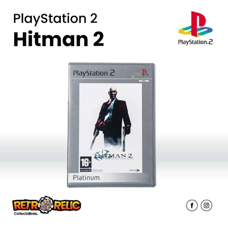 Hitman 2 Silent Assassin Platinum (PS2) videogame - Pre-Owned