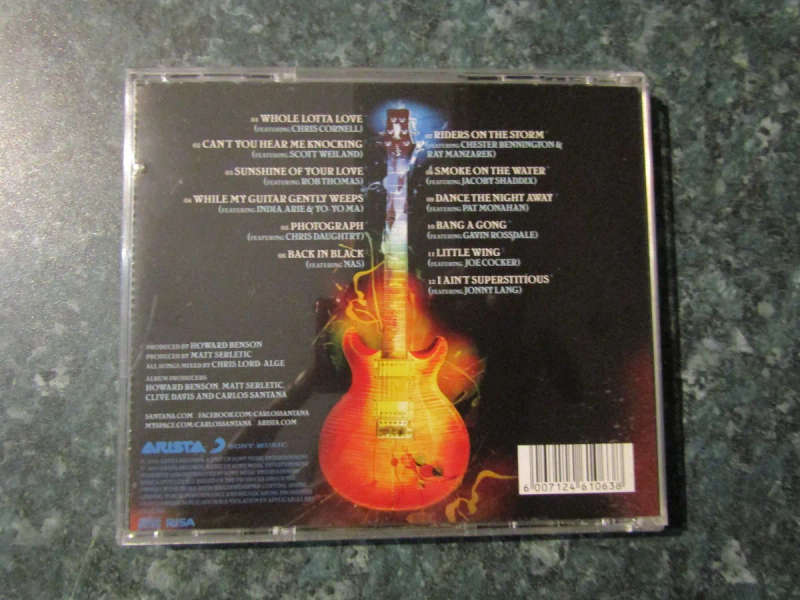 Santana  Guitar Heaven: The Greatest Guitar Classics Of All Time (CD)
