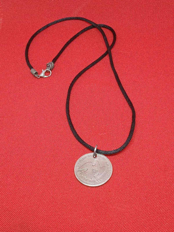 SILVER COIN NECKLACE