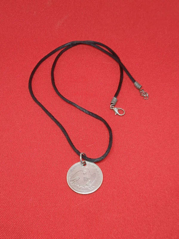 SILVER COIN NECKLACE