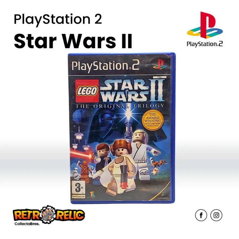 LEGO Star Wars II: The Original Trilogy (PS2) videogame - Pre-Owned
