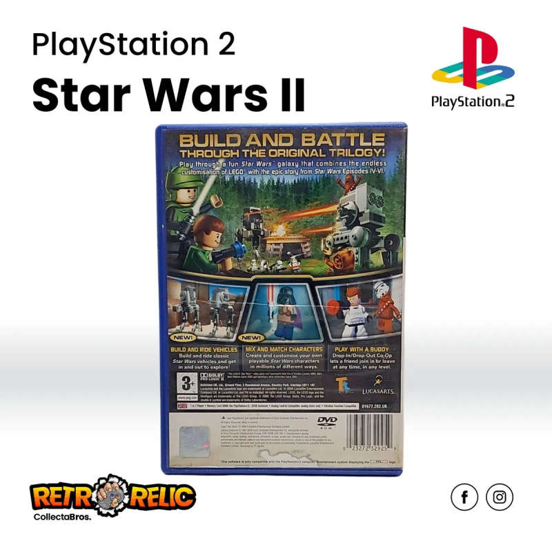 LEGO Star Wars II: The Original Trilogy (PS2) videogame - Pre-Owned