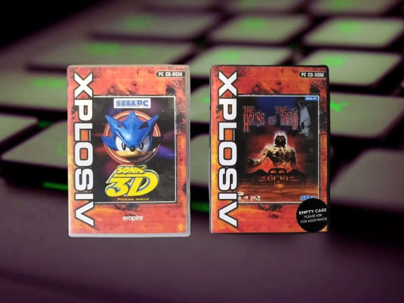 SEGA Xplosiv Range (PC CD-ROM) Bundle Untested!