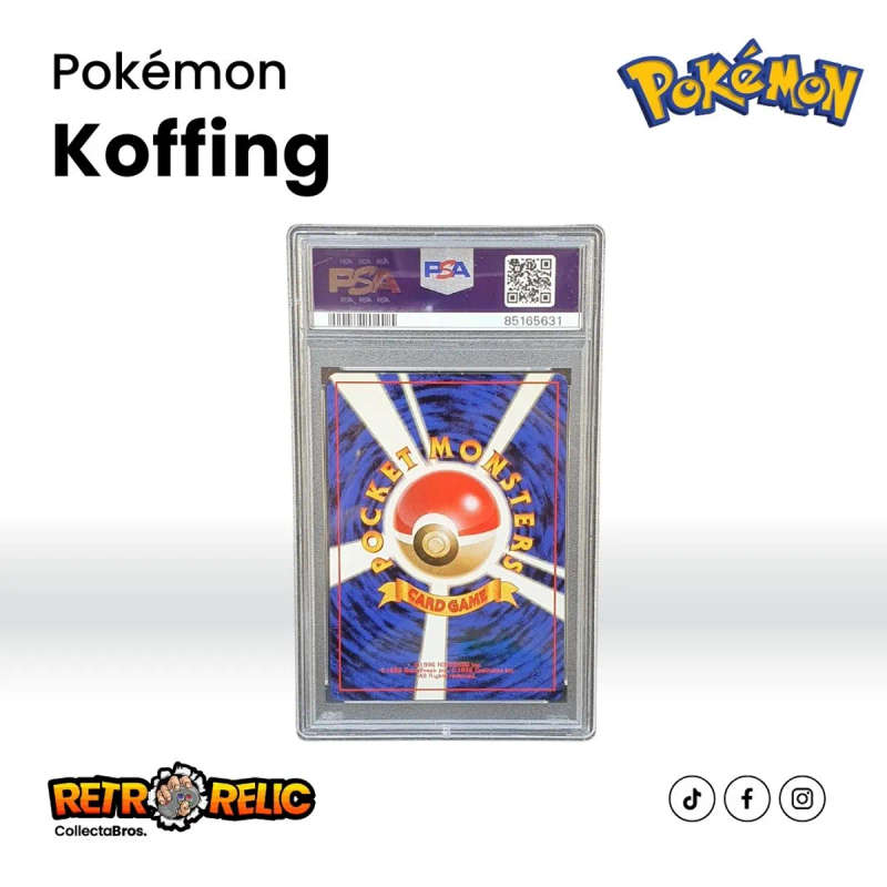 Pokemon - Base Set Koffng Pokémon Graded Card