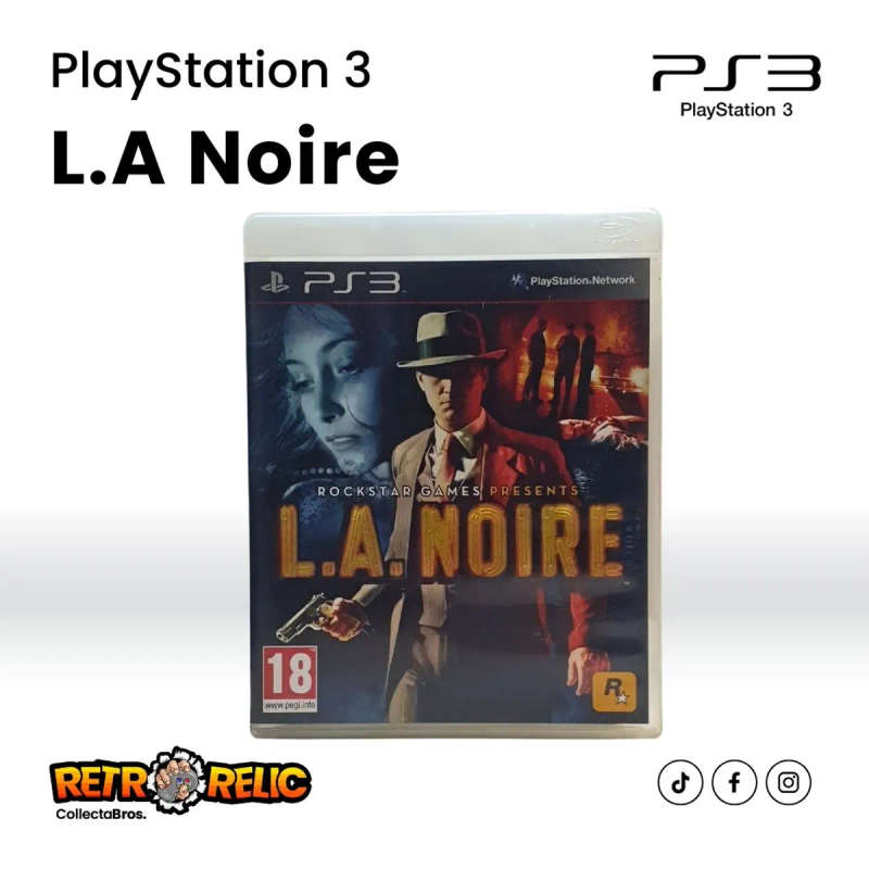 PlayStation Three L.A. Noire (PS3) videogame - Pre-owned