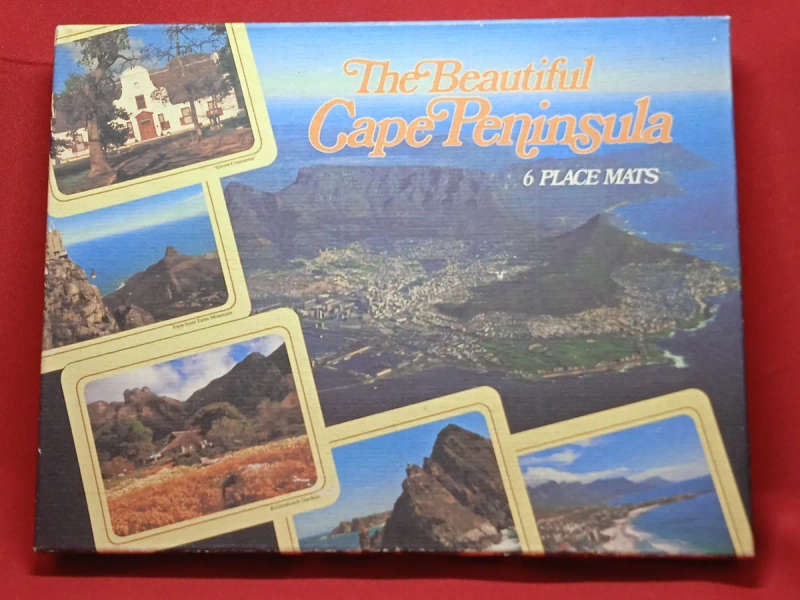 THE BEAUTIFUL CAPE PENNINSULA 6 PLACEMATS