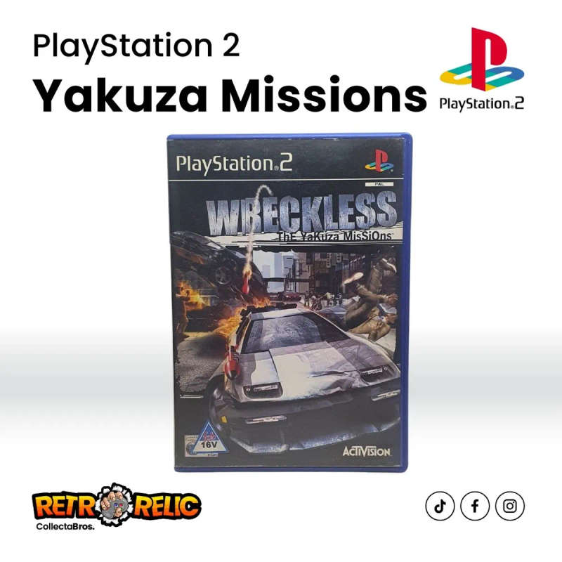 Wreckless: The Yakuza Missions (PS2) videogame - Pre-Owned