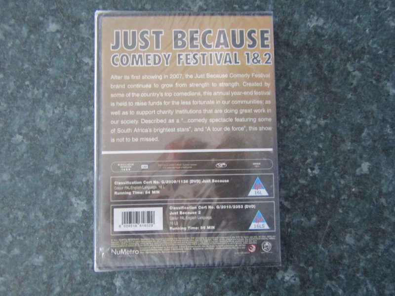 Just Because Comedy Festival 1 & 2 (2 DVD)