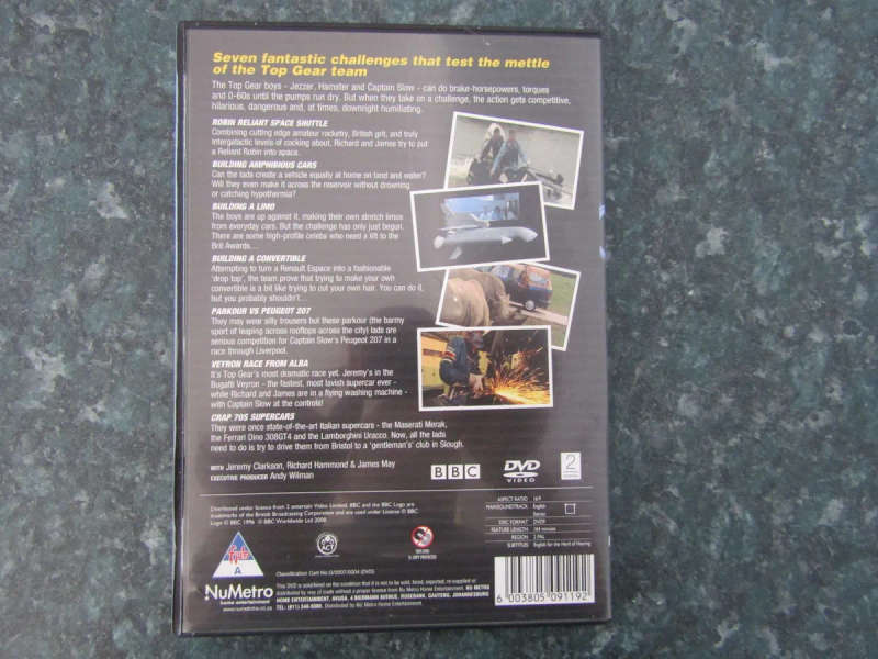 Top Gear The Challenges (DVD)