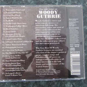 Woody Guthrie  The Very Best Of Woody Guthrie (CD)