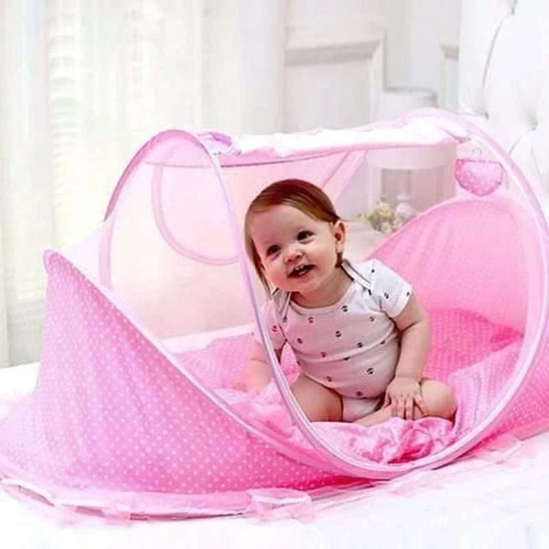 Baby Sleeping Tent Pink