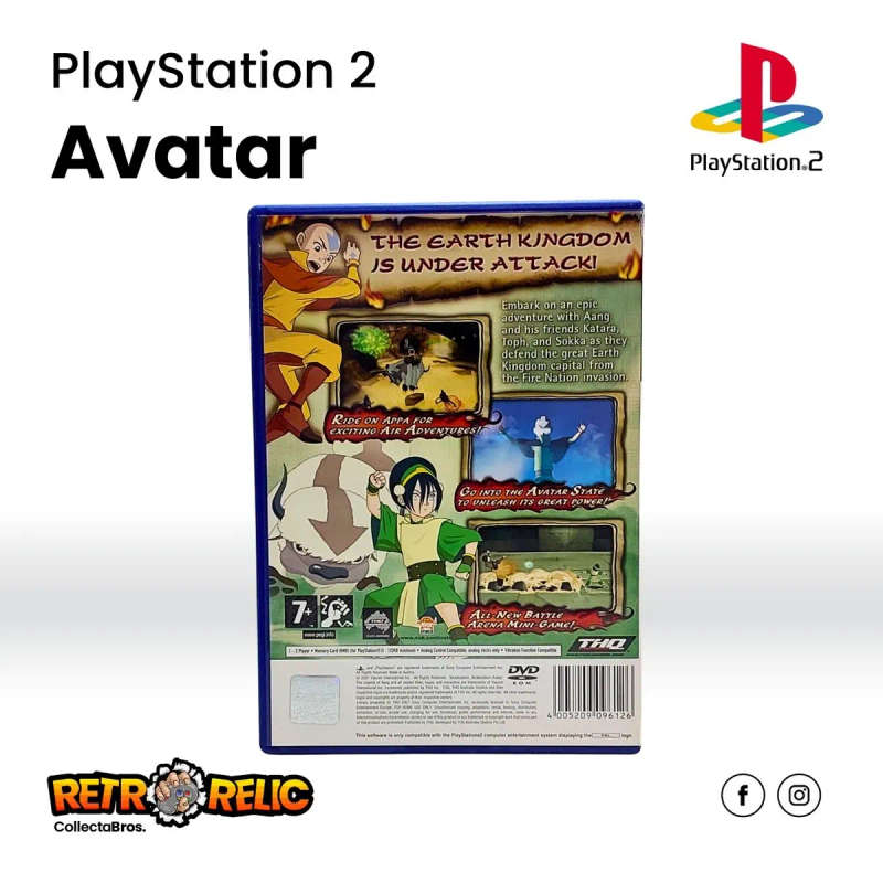 Avatar: The Legend of Aang  The Burning Earth (PS2) videogame - Pre-Owned