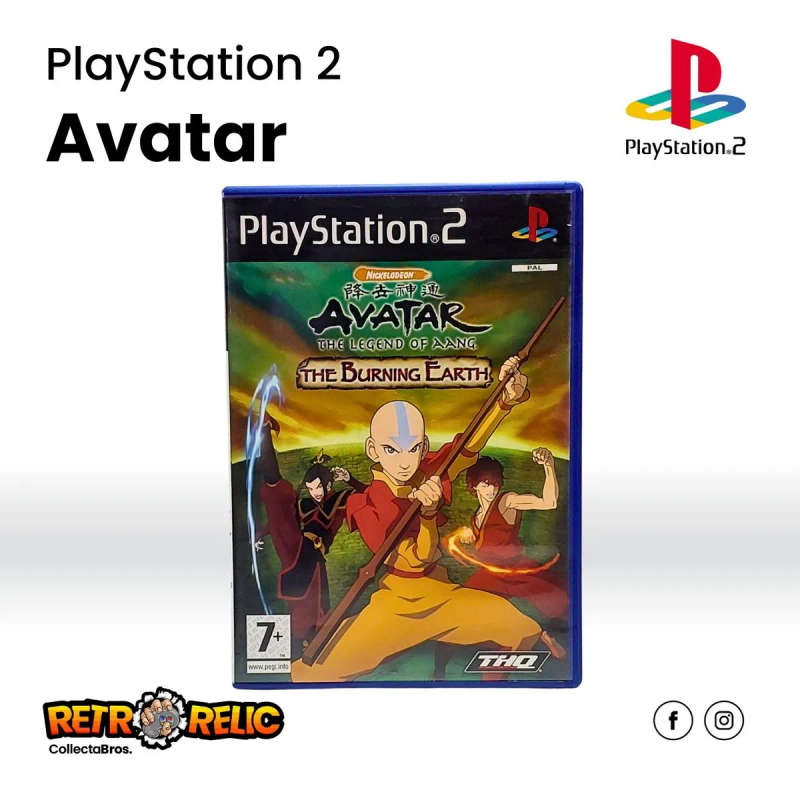 Avatar: The Legend of Aang  The Burning Earth (PS2) videogame - Pre-Owned