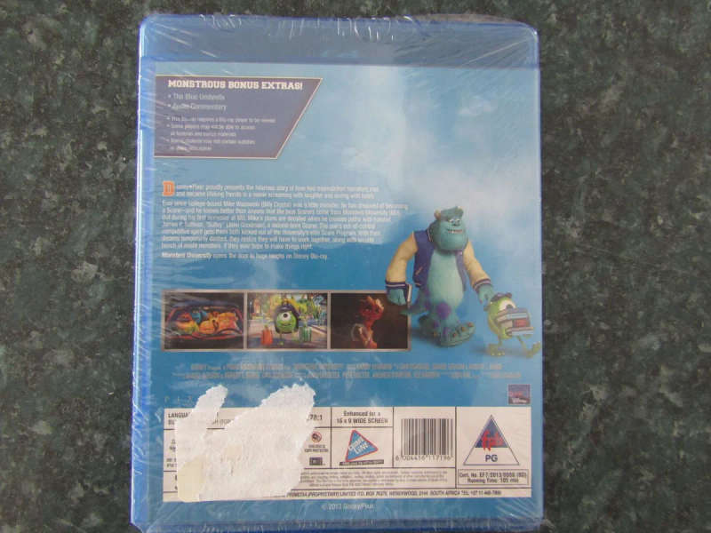 Disney Pixar's Monsters University (Blu-ray)
