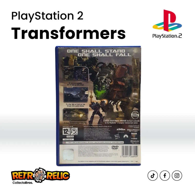 Transformers: Revenge of the Fallen PS2) videogame - Pre-Owned