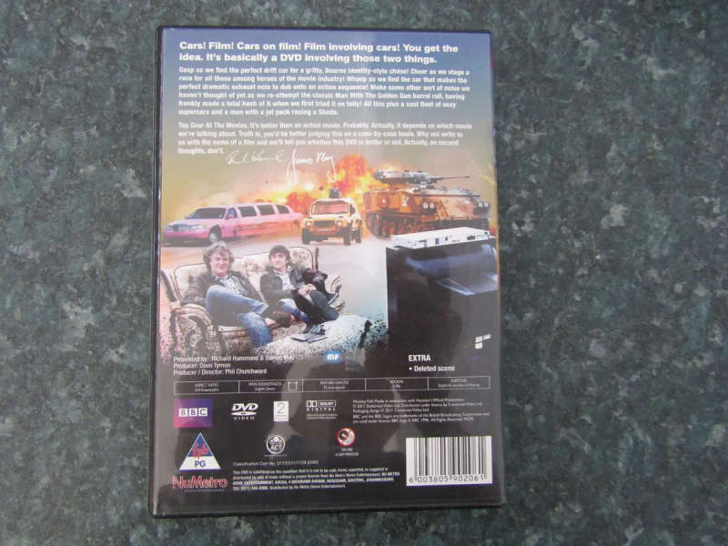 Top Gear At The Movies (DVD)