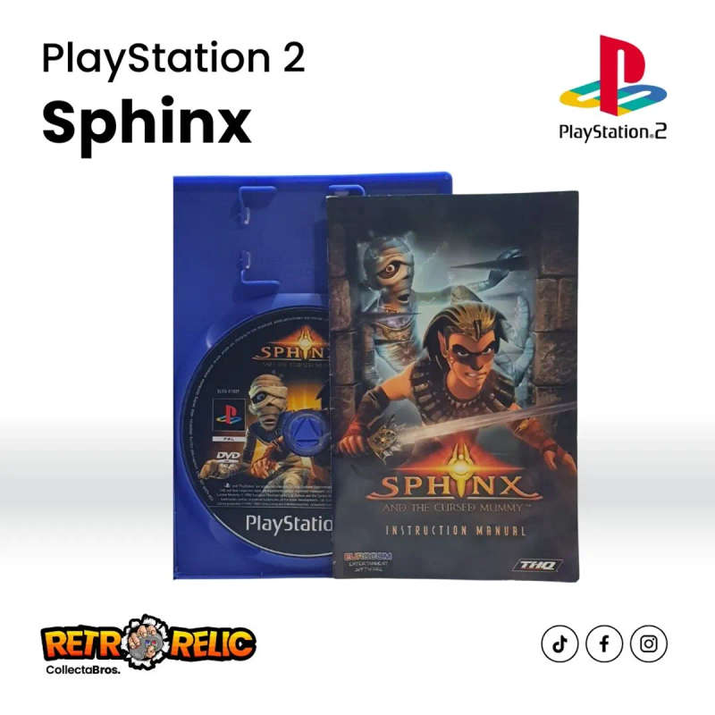 Sphinx and the cursed Mummy (PS2) videogame - Pre-Owned