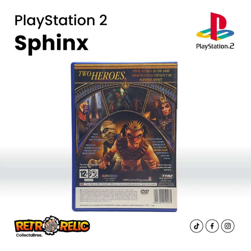 Sphinx and the cursed Mummy (PS2) videogame - Pre-Owned