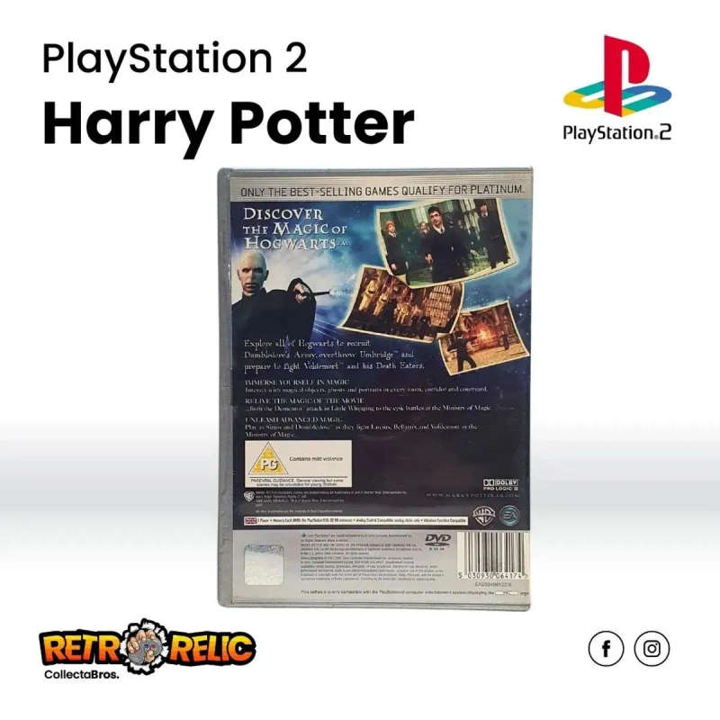Harry Potter and the Order of the Phoenix Platinum PS2 videogame - Pre-Owned