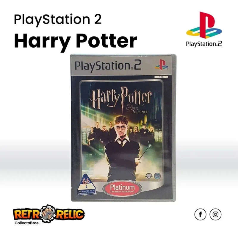 Harry Potter and the Order of the Phoenix Platinum PS2 videogame - Pre-Owned