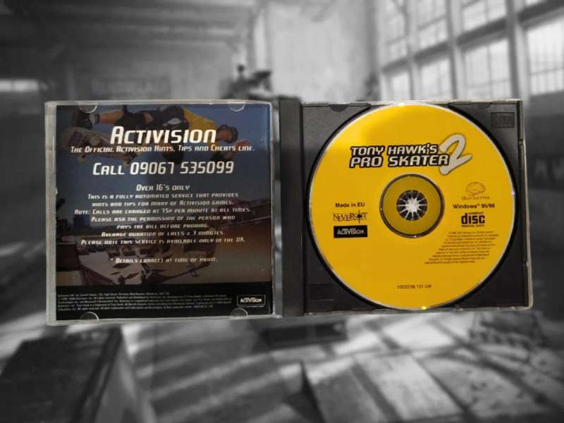 Tony Hawks Pro Skater 2 PC Video Game
